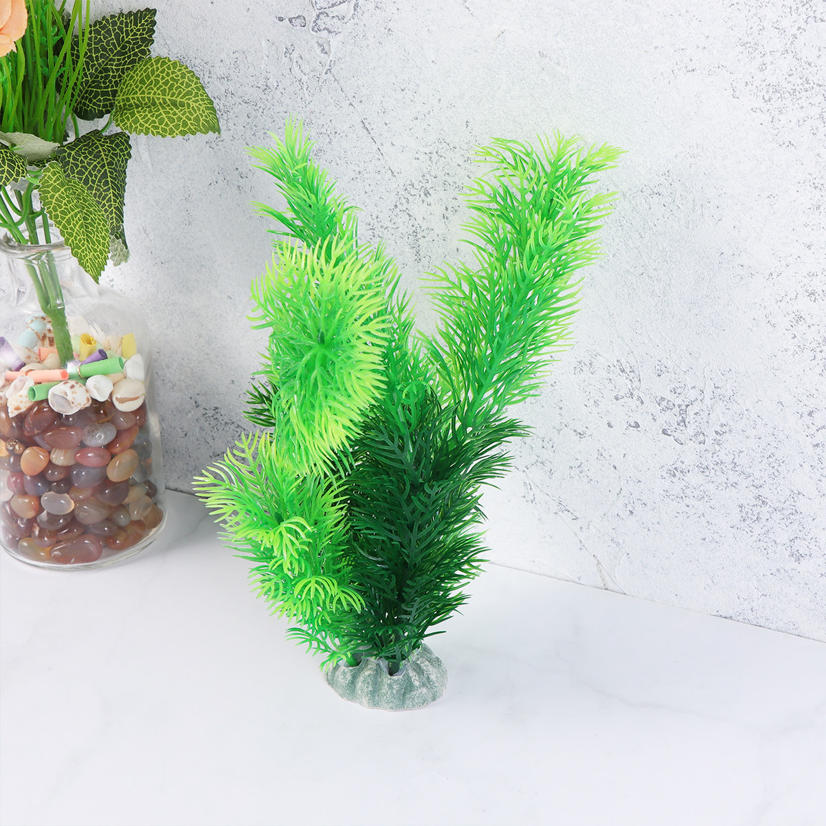 Planted Aquarium Maintenance - 5Pcs Realistic Fake Water Grass Aquarium