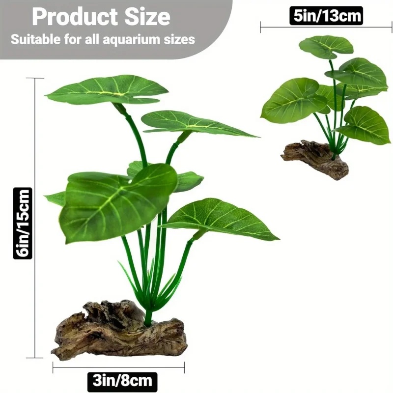 1pc Artificial Aquarium Plants - Planted Aquarium Maintenance recension och pris
