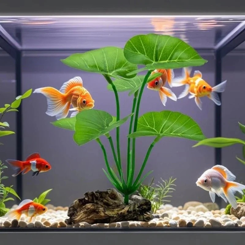 1pc Artificial Aquarium Plants - Planted Aquarium Maintenance recension och pris