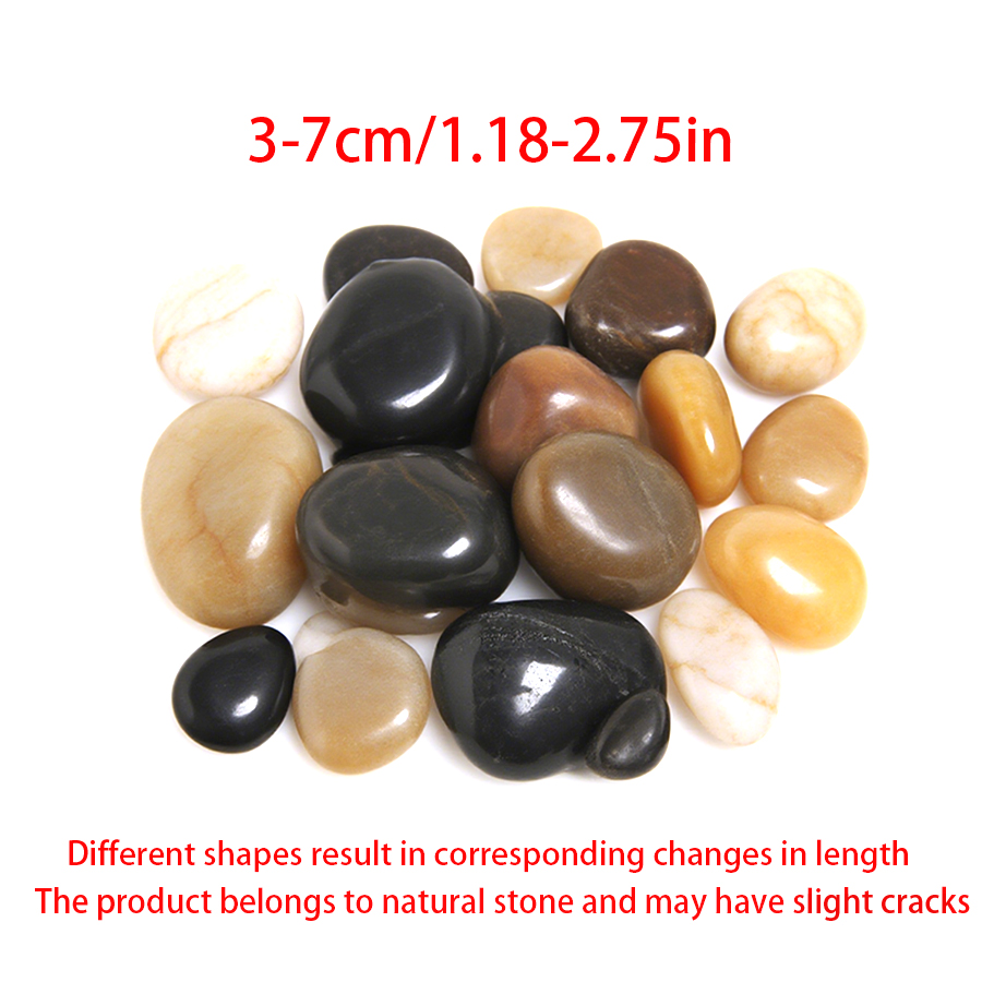 300-700g Smooth River Pebbles, - Aquarium Planted Fish Tank recension och pris