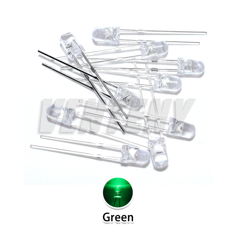 100pcs 3mm LED Diode Ultra Bri - Ludwigia Super Red recension och pris