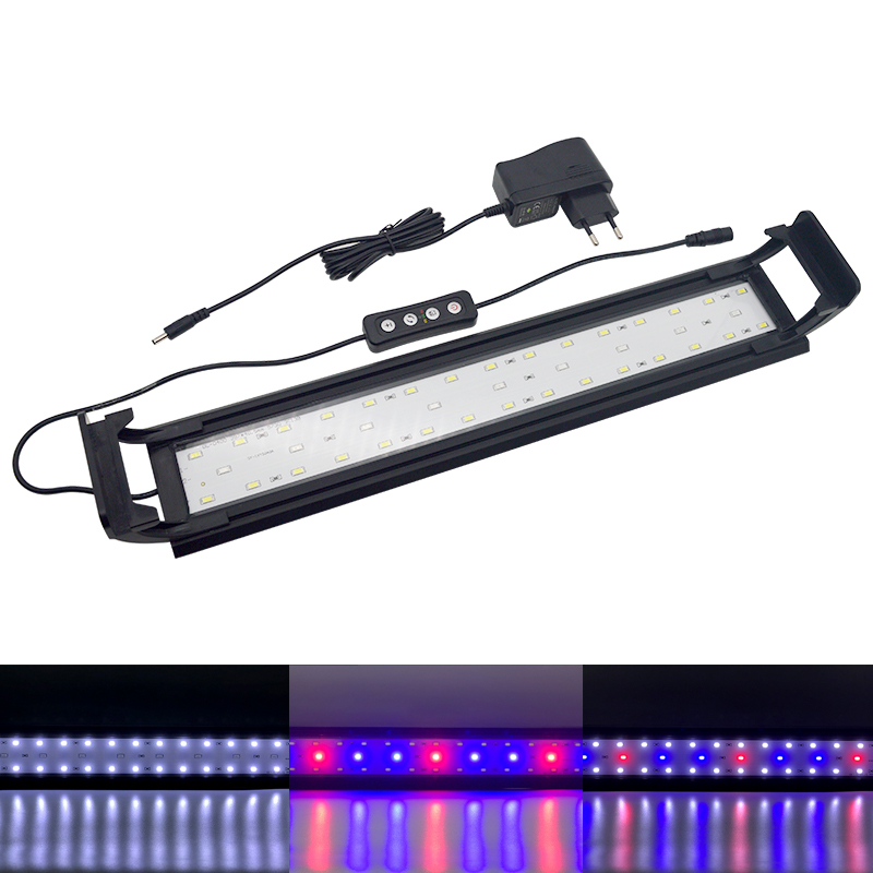 Aquarium LED Light for 16-64CM - Aquarium Plant Growing recension och pris