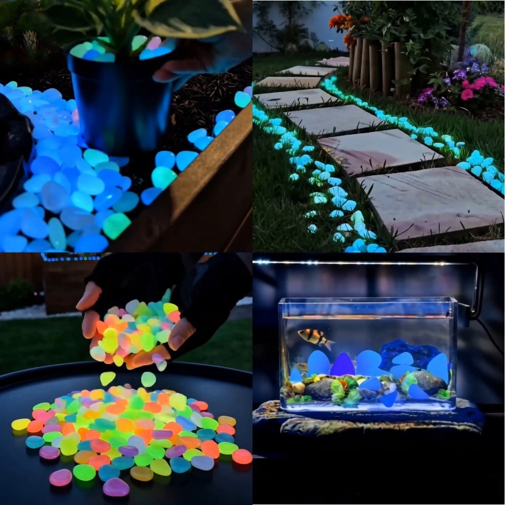 Colorful Glow In The Dark Lumi - Aquarium Plant Light recension och pris