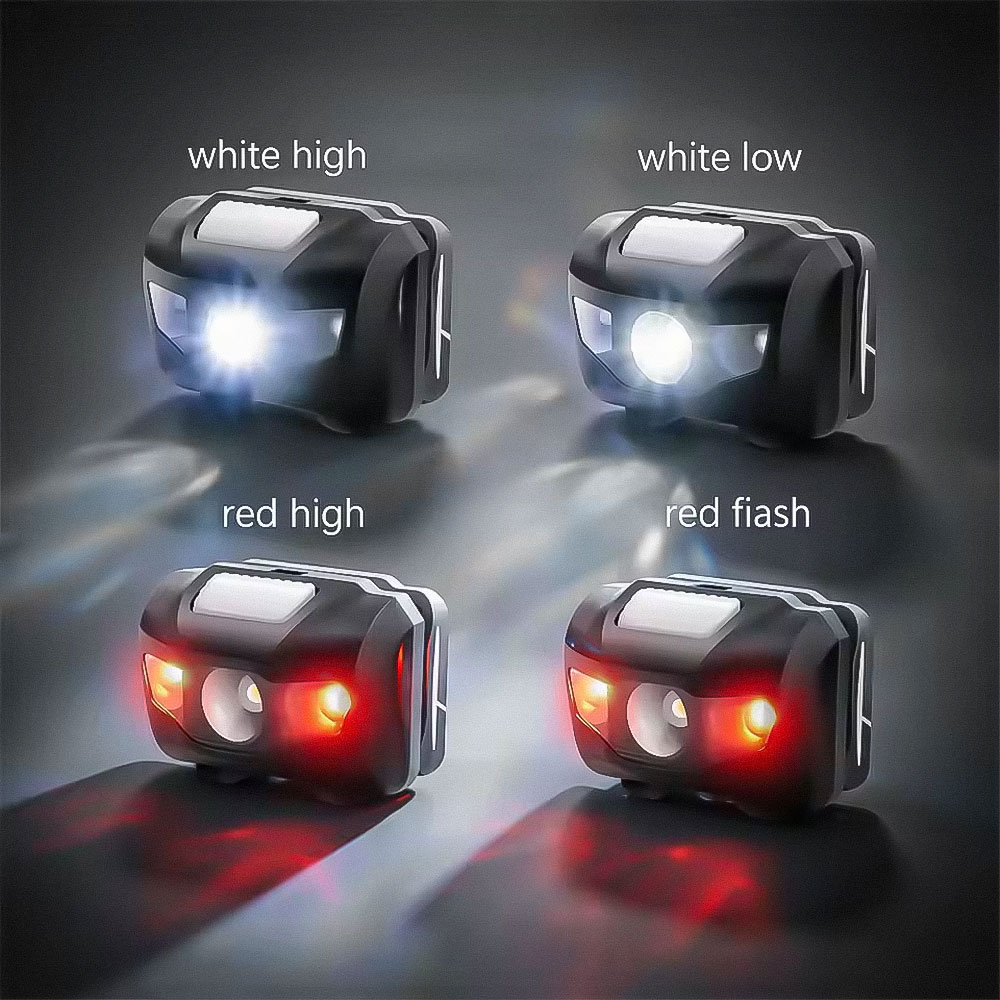 Fishing Headlamp 4 Mode Waterp - Ludwigia Super Red recension och pris