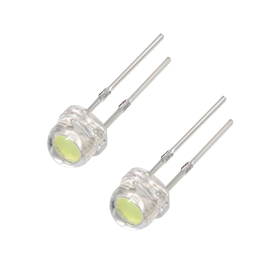 50PCS Straw Hat LED Diode 5MM  - Ludwigia Super Red recension och pris