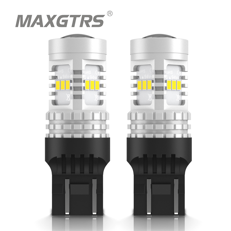 2x Super Bright 7443 7444 T20  - Ludwigia Super Red recension och pris
