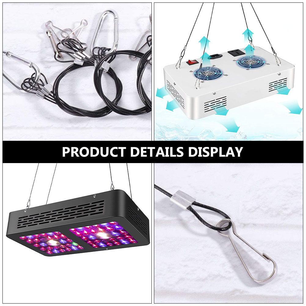 Stainless Steel Rope Hanger Ki - Planted Aquarium Hanging Light recension och pris