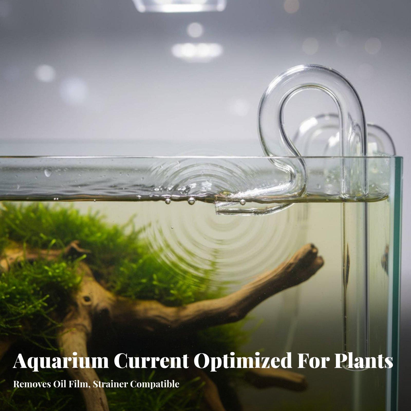 Glass Surface Skimmer Pipe Aqu - Planted Aquarium Freshwater recension och pris