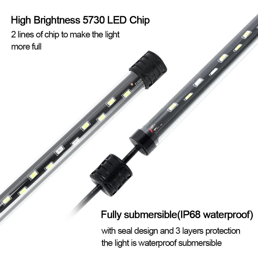 58CM  Aquarium Light LED Plant - Aquarium Plant Light recension och pris