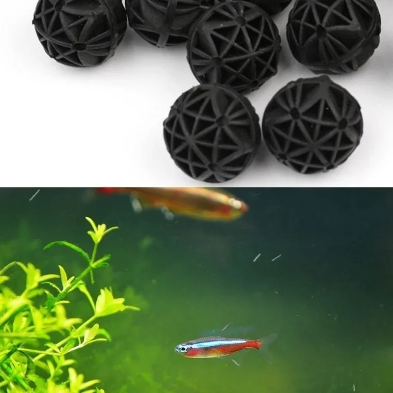 20Pcs 16mm Aquarium Bio Balls  - Planted Aquarium Freshwater recension och pris