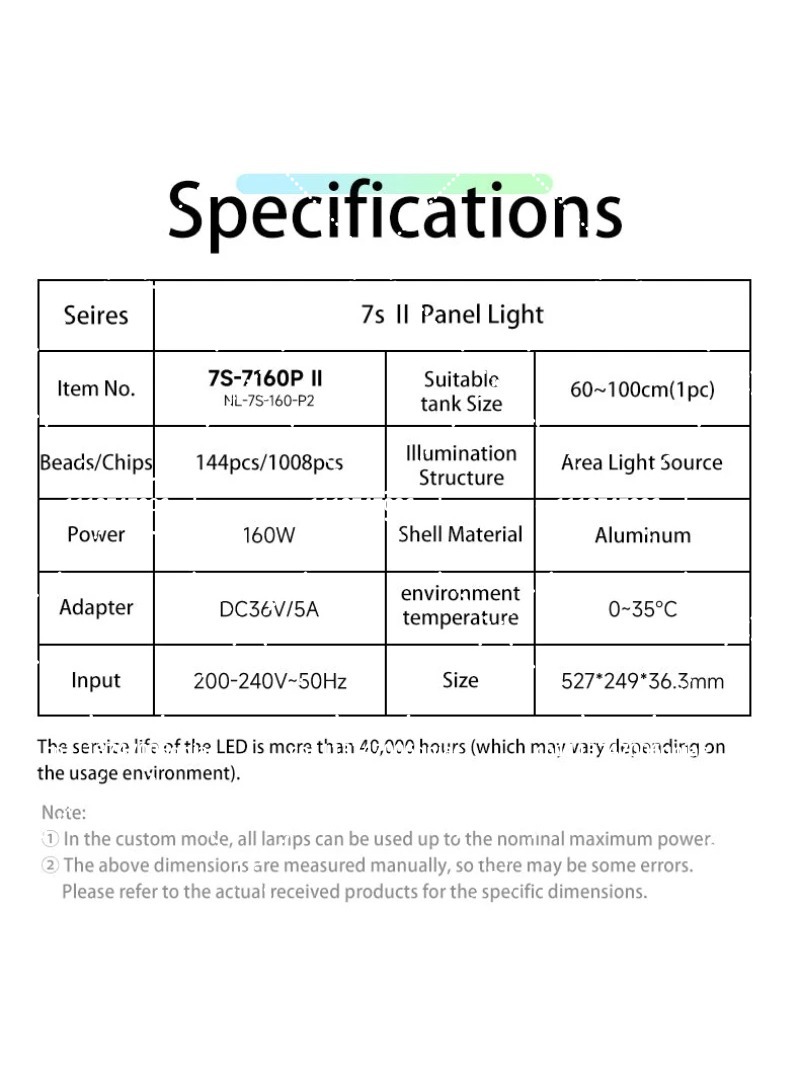 Aquarium LED Light 160W RGB Fu - Aquarium Plant Light recension och pris